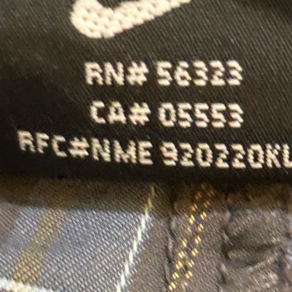 Men’s Nike Dri Fit Golf Flat Front Casual Plaid Shorts packable Travel Size 42 - Picture 8 of 8